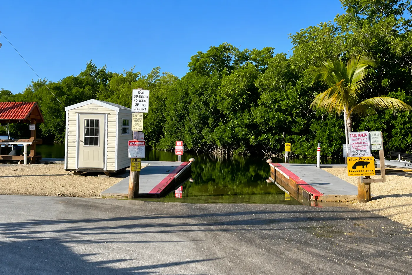 Community boat ramp